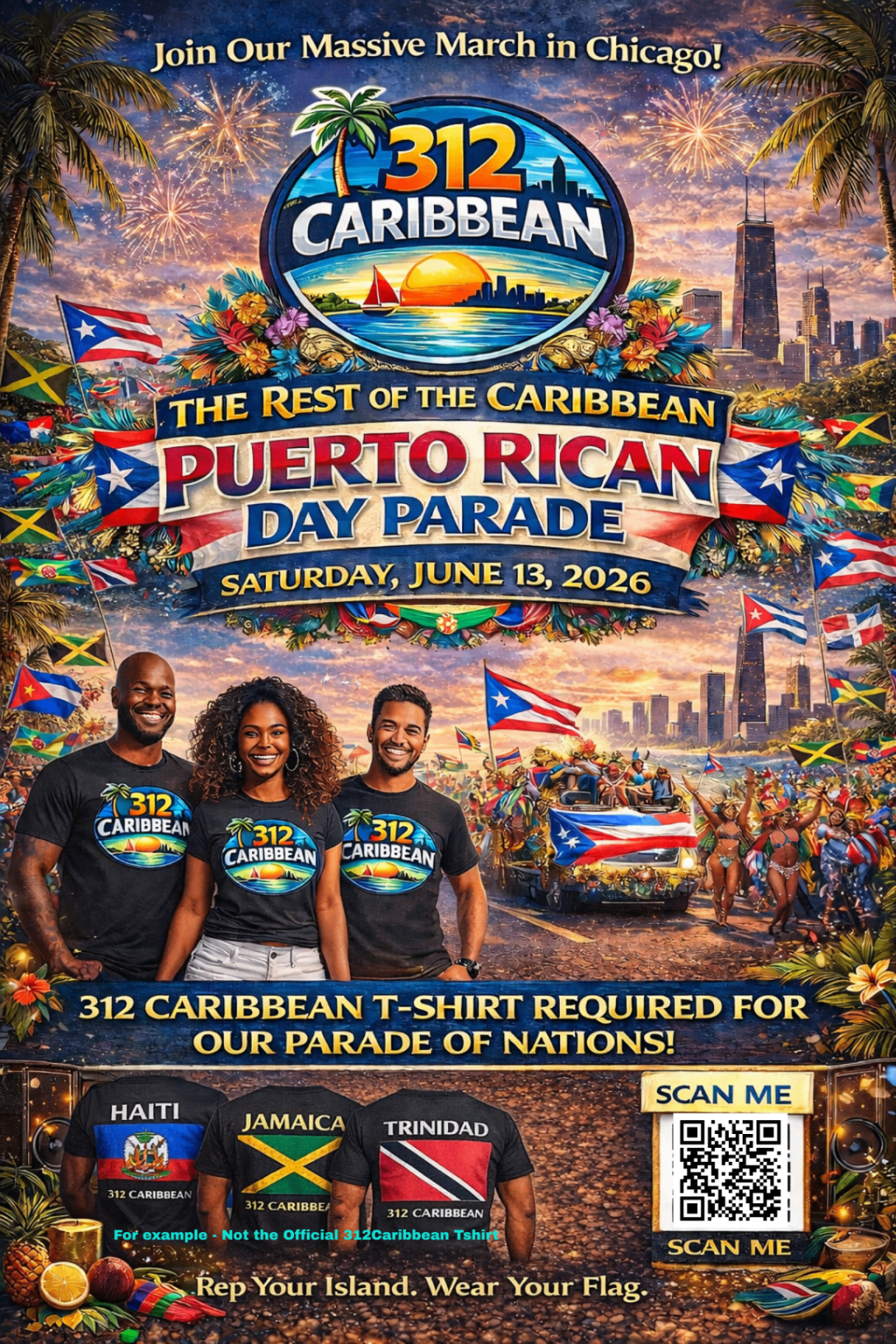 Parade Takeover flyer